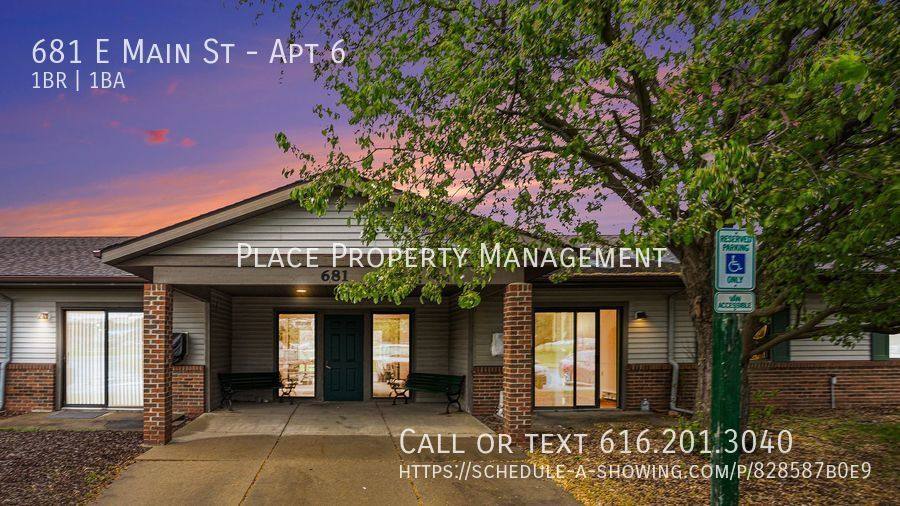 Apartment for rent at 681 E Main St #6, Centreville, MI 49032