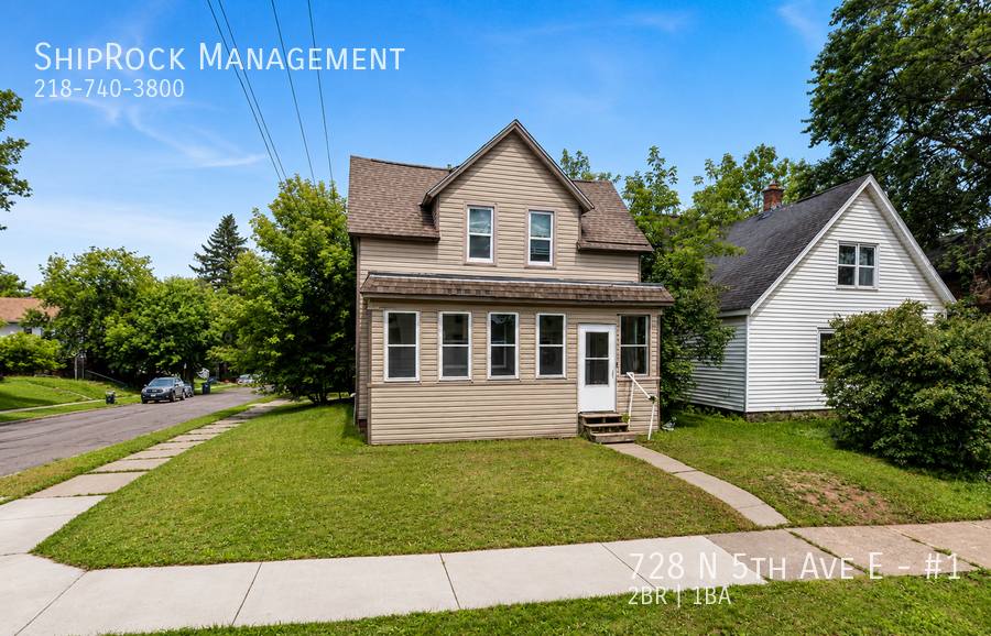 Apartment for rent at 728 N 5th Ave E #1, Duluth, MN 55805
