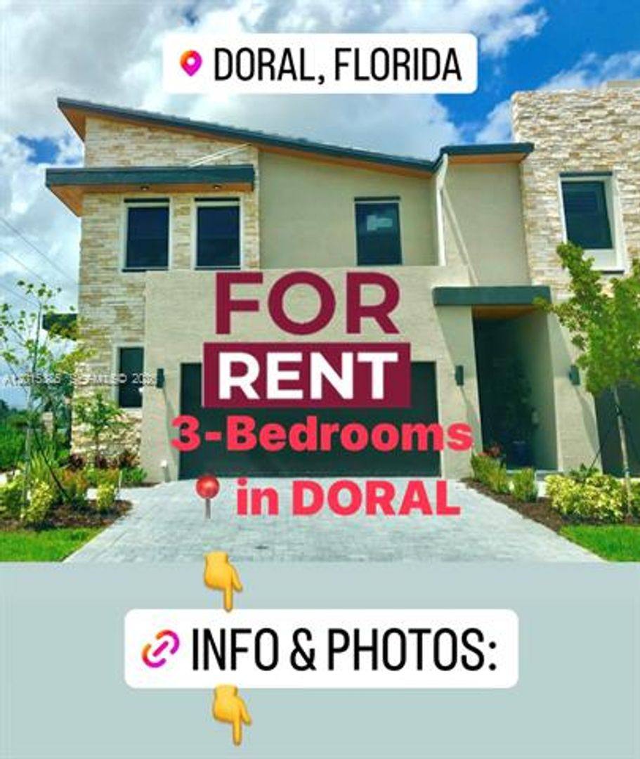 Townhouse for rent at 10597 NW 81 Terrace Th, Miami, FL 33178