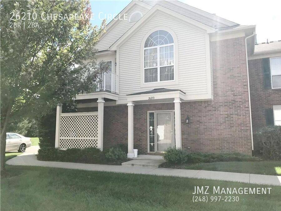 Condo for rent at 26210 Chesapeake Circle, Walled Lake, MI 48390