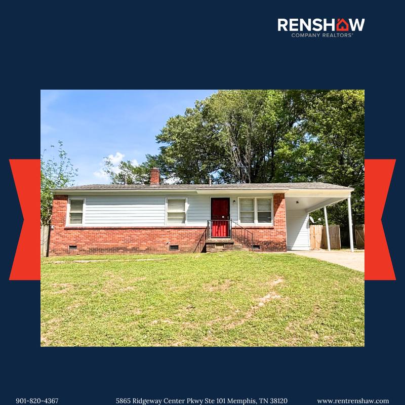 House for rent at 3576 Debby Dr, Memphis, TN 38127