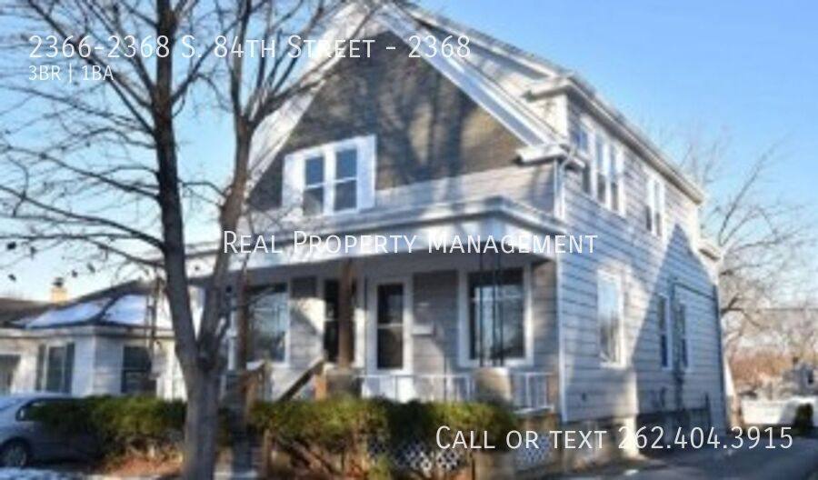 Apartment for rent at 2366-2368 S 84th St, Milwaukee, WI 53227