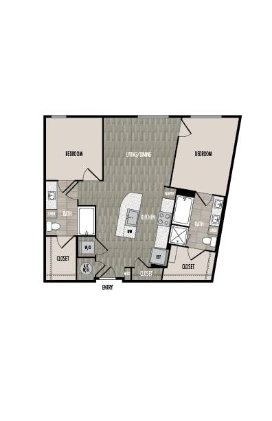 Townhouse for rent at 5901 Cameron Rd #B4-66, Austin, TX 78723