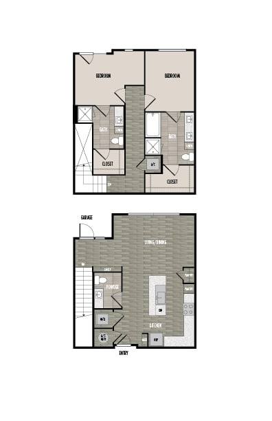 Townhouse for rent at 5901 Cameron Rd #B4-66, Austin, TX 78723