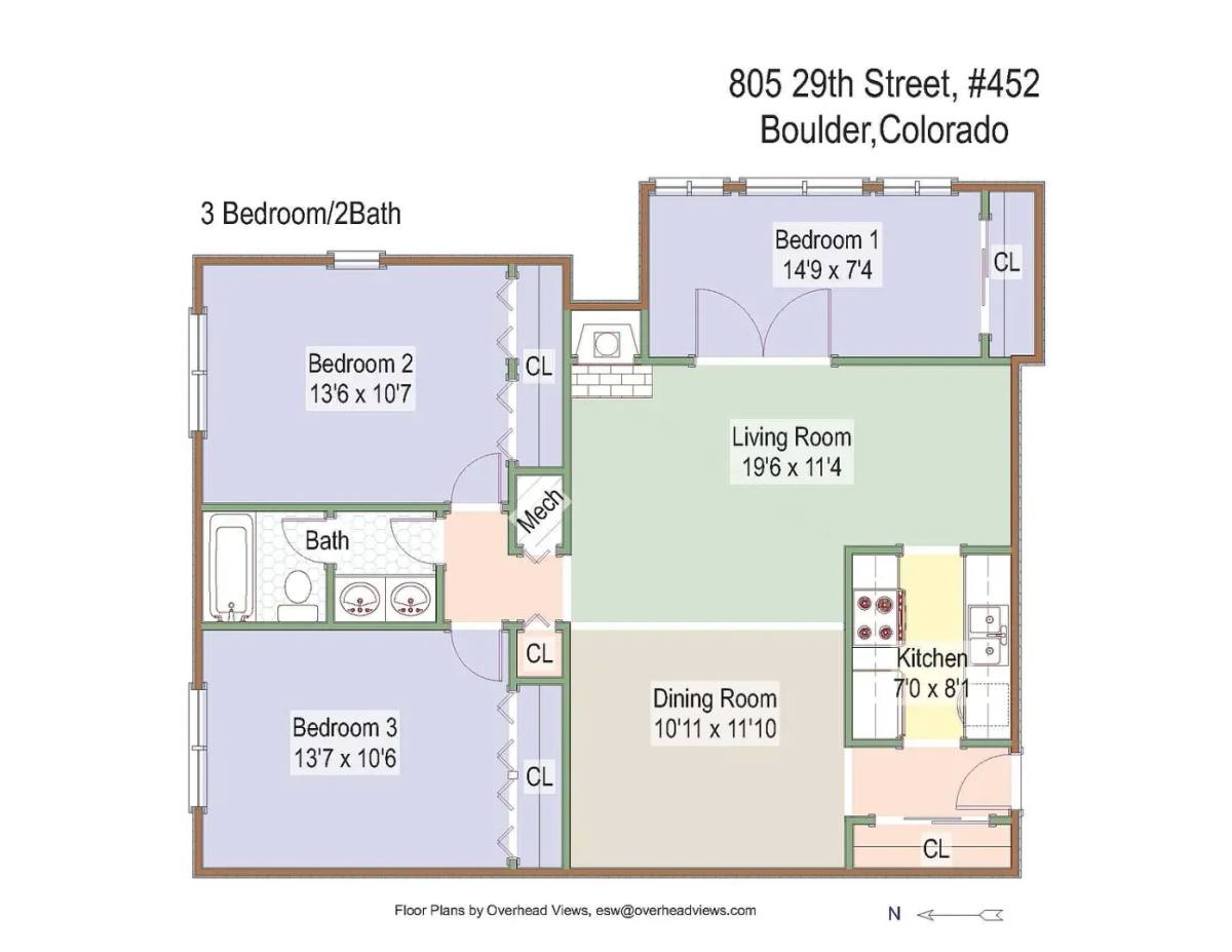 Condo for rent at 805 29th St, Boulder, CO 80308