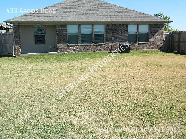 House for rent at 433 Argos Rd, Yukon, OK 73099