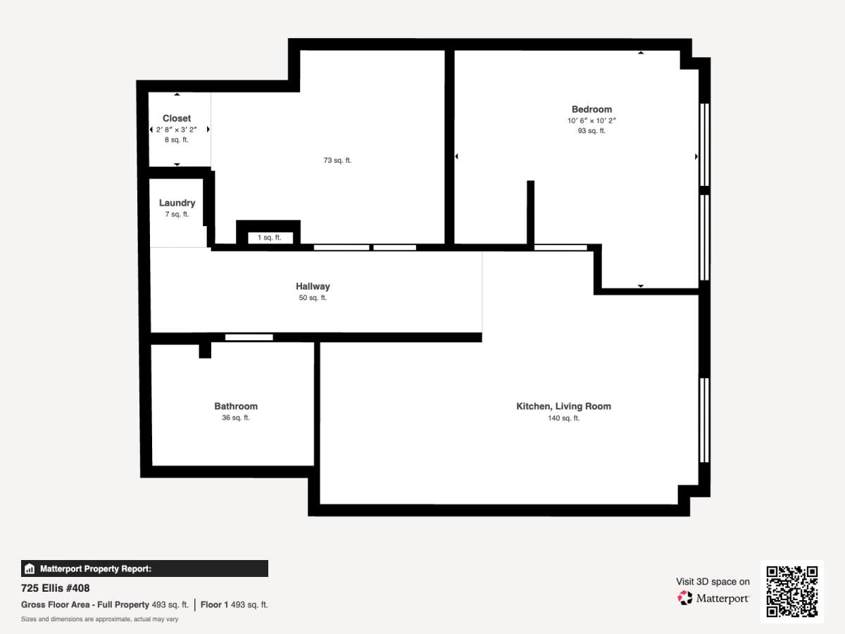 Apartment for rent at 729 Ellis St #408, San Francisco, CA 94109