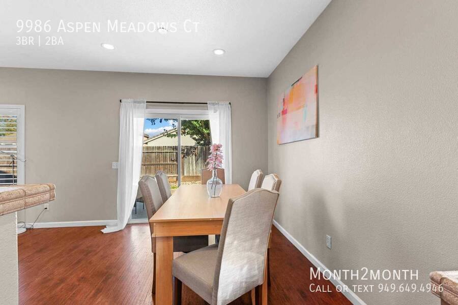 House for rent at 9986 Aspen Meadows Court, Sacramento, CA 95829