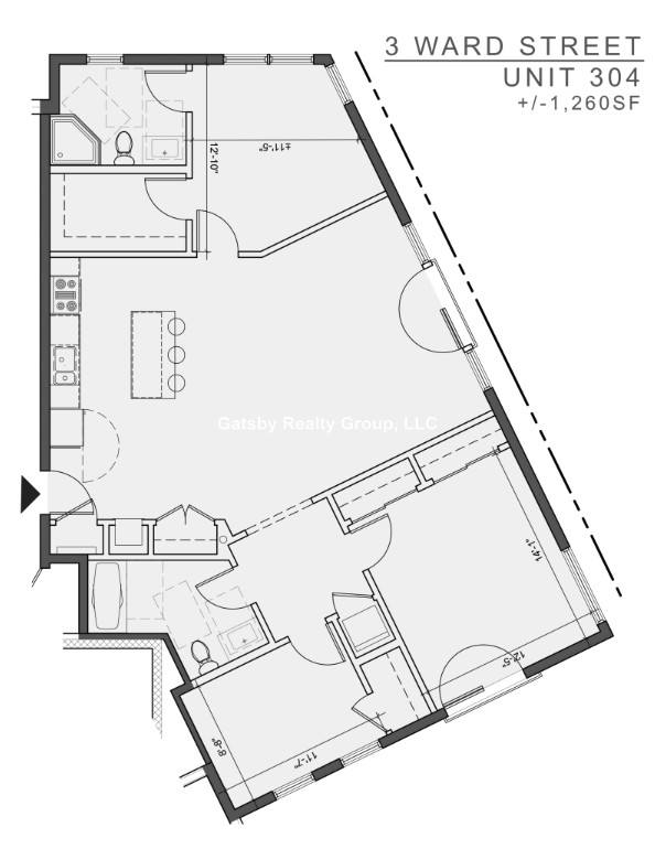Apartment for rent at 44-48 Medford St #304, Somerville, MA 02143