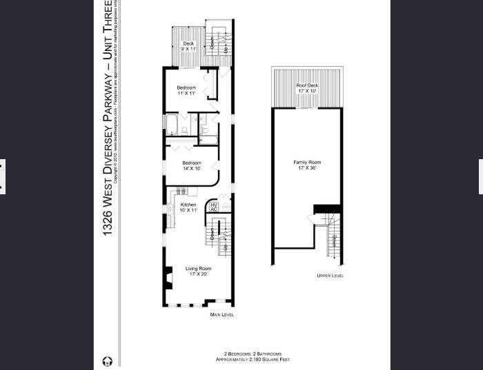 Apartment for rent at 1328 W Diversey Parkway #3, Chicago, IL 60614