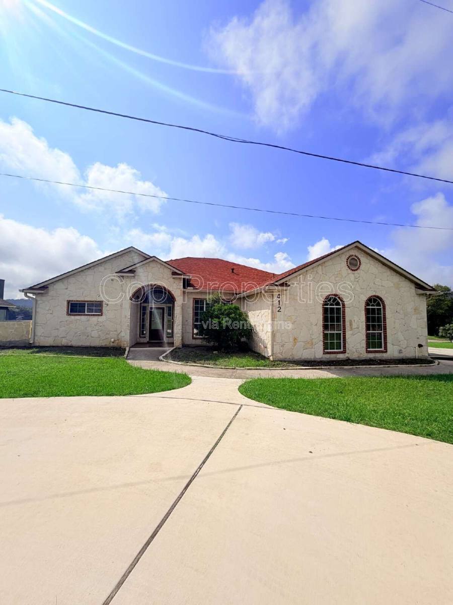 House for rent at 412 Shayla Lane, Canyon Lake, TX 78133