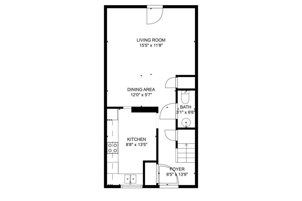 Apartment for rent at 853 N Ave, Macon, GA 31211