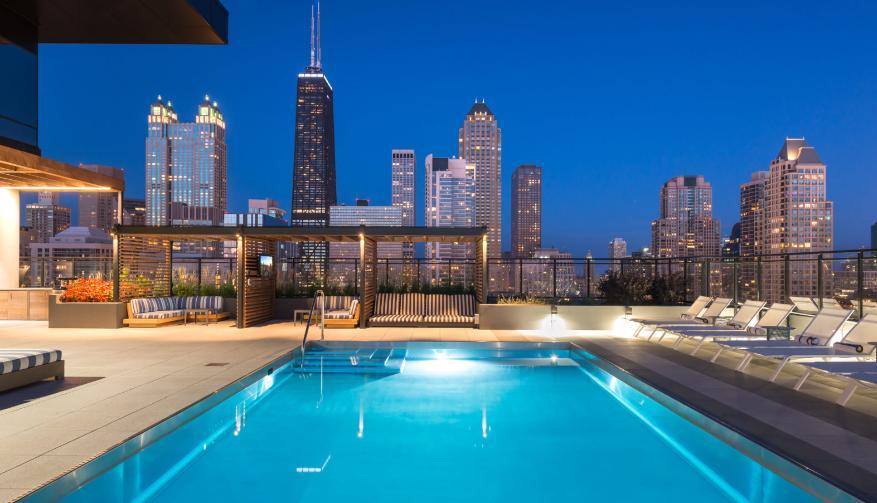 Apartment for rent at 833 N Clark St, Chicago, IL 60610
