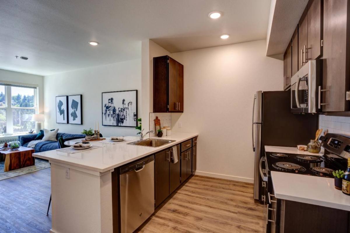 Apartment for rent at 6331 SW Canyon Court, Portland, OR 97221