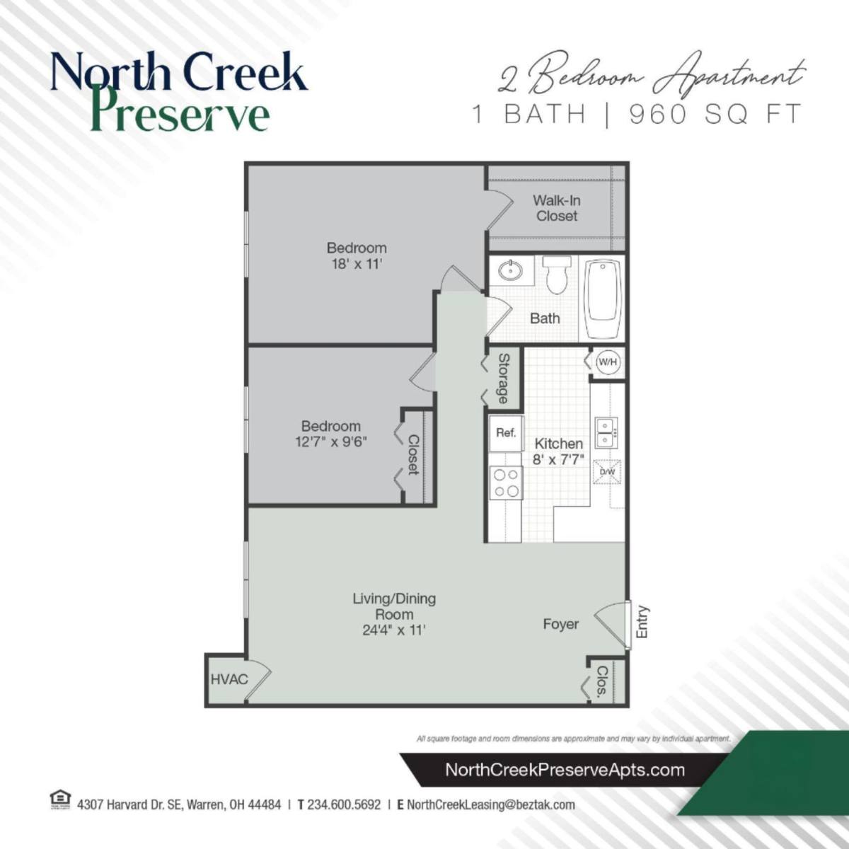 Apartment for rent at 4307 Harvard Dr SE, Warren, OH 44484