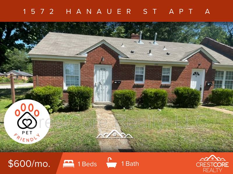 Apartment for rent at 1572 Hanauer St #A, Memphis, TN 38109