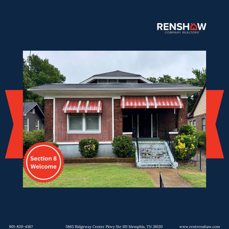 House for rent at 1114 Azalia St, Memphis, TN 38106