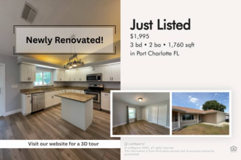 House for rent at 22148 Lockport Ave, Port Charlotte, FL 33952
