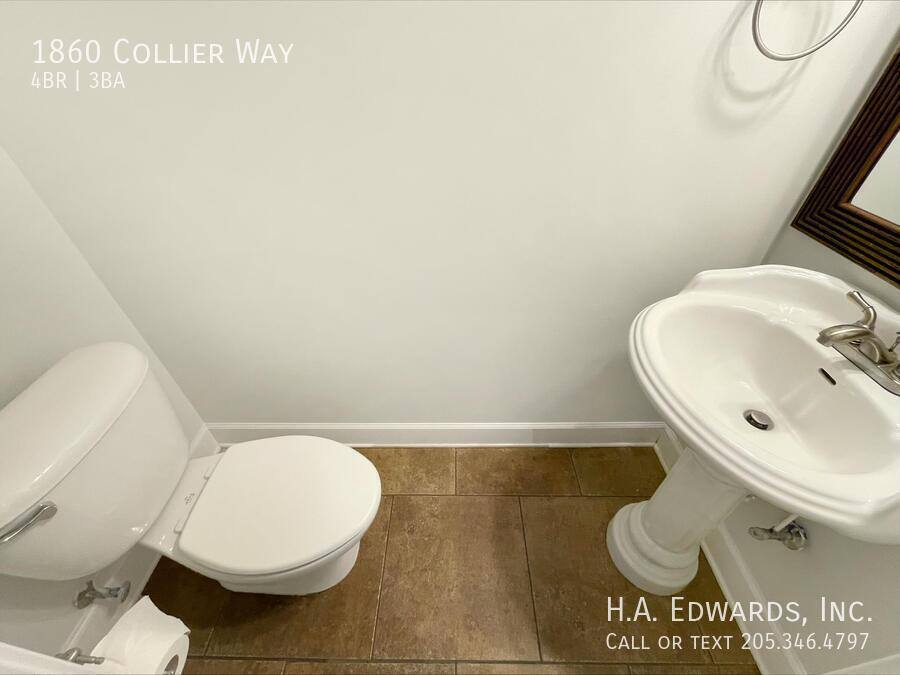 House for rent at 1860 Collier Way, Tuscaloosa, AL 35405