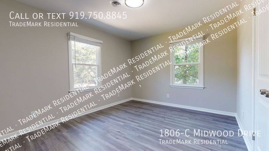 Apartment for rent at 1806-C Midwood Dr, Raleigh, NC 27604
