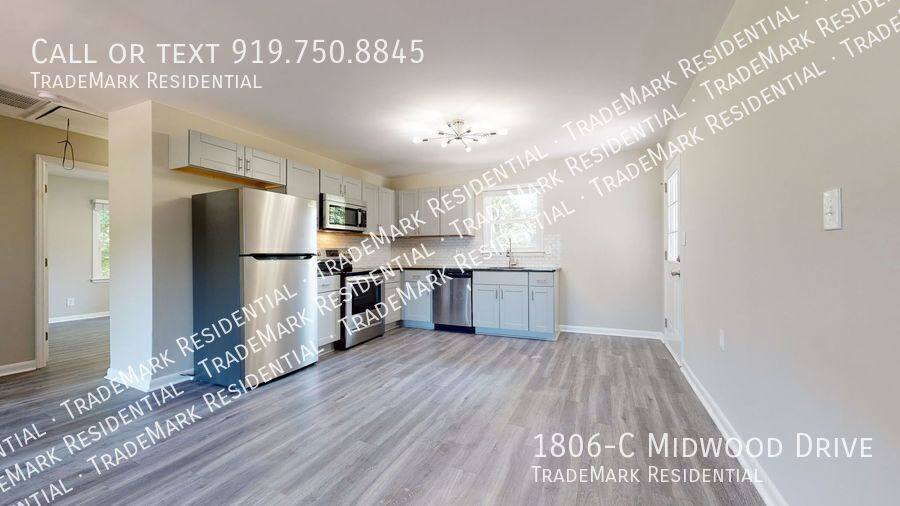 Apartment for rent at 1806-C Midwood Dr, Raleigh, NC 27604