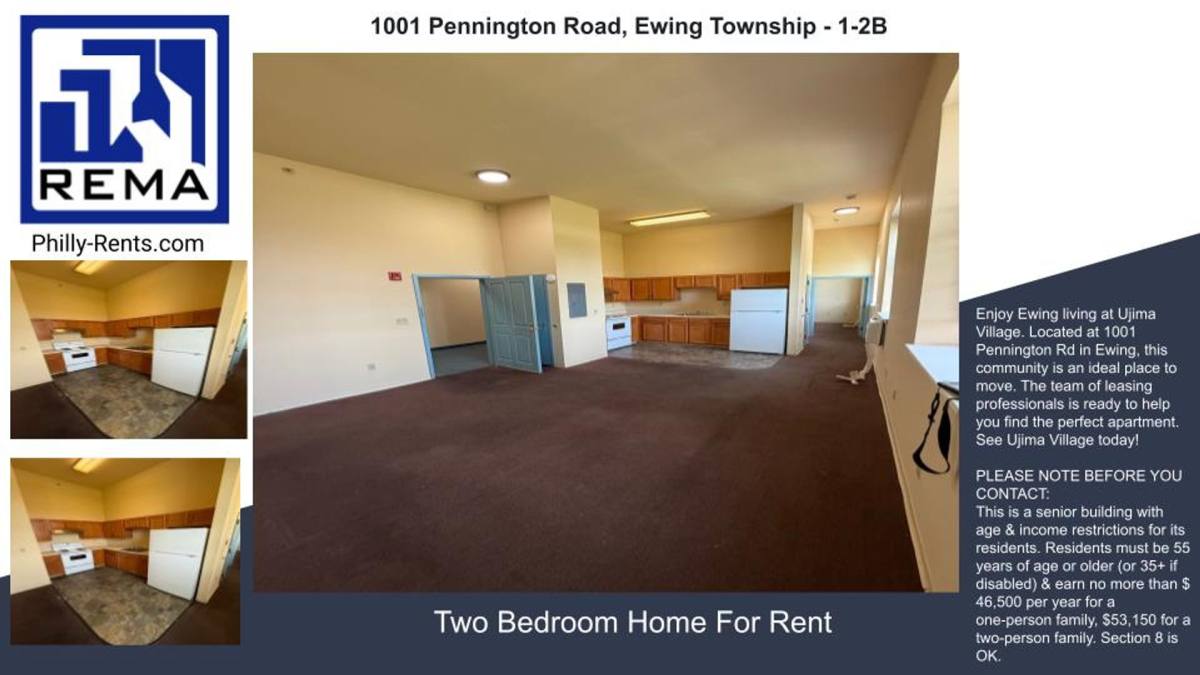 Apartment for rent at 1001 Pennington Rd, Trenton, NJ 08618