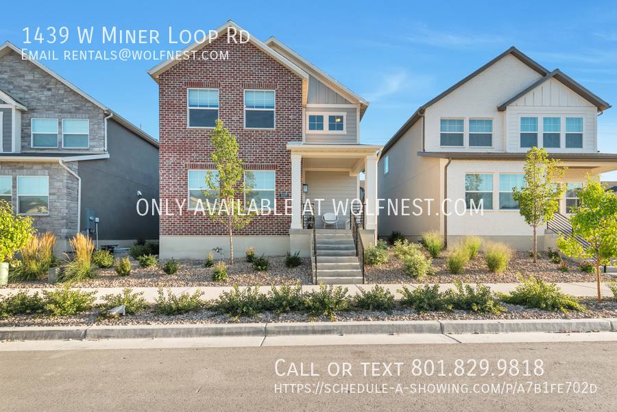 House for rent at 1439 W Miner Loop Rd, South Jordan, UT 84095