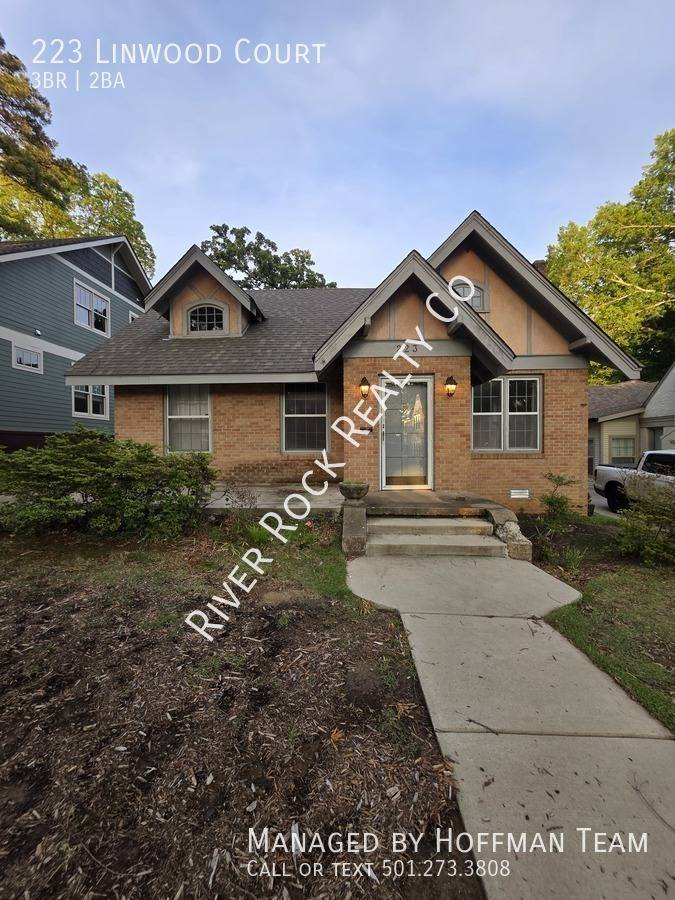House for rent at 223 Linwood Court, Little Rock, AR 72205