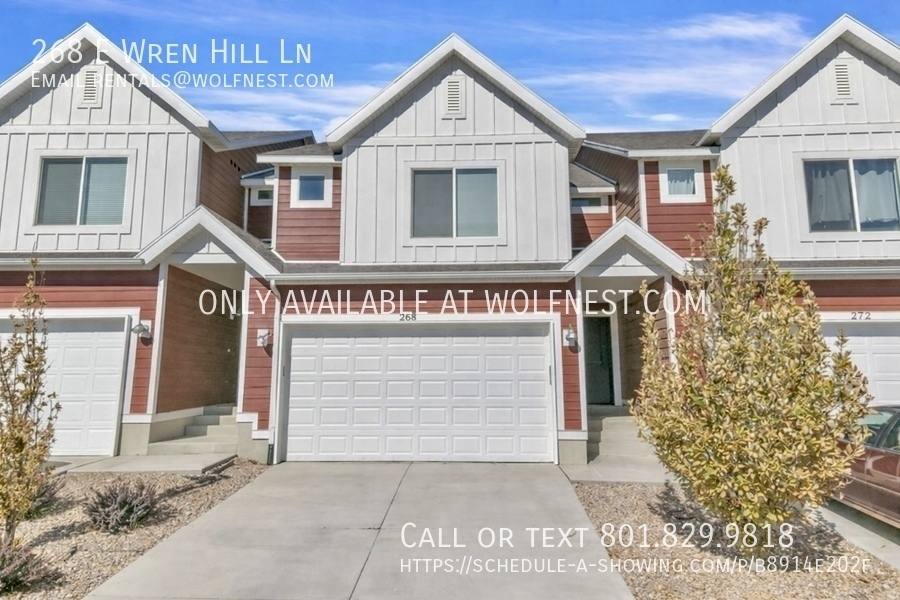 Townhouse for rent at 268 E Wren Hill Lane, Saratoga Springs, UT 84045