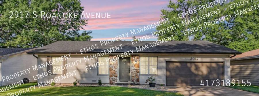 House for rent at 2917 S Roanoke Ave, Springfield, MO 65807