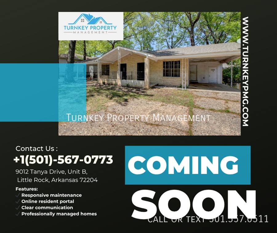 Apartment for rent at 9012 Tanya Dr #B, Little Rock, AR 72204