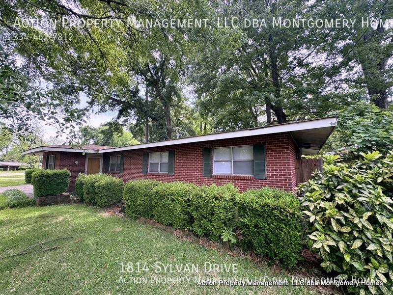 House for rent at 1814 Sylvan Dr, Montgomery, AL 36106