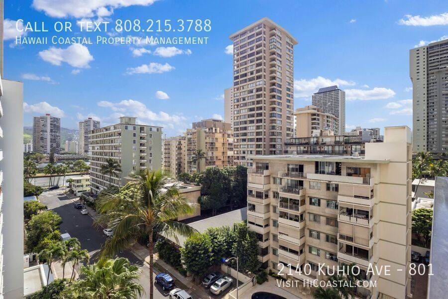 Condo for rent at 2140 Kuhio Ave #801, Honolulu, HI 96815