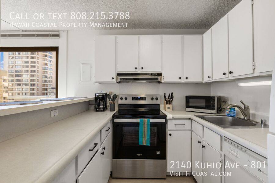Condo for rent at 2140 Kuhio Ave #801, Honolulu, HI 96815