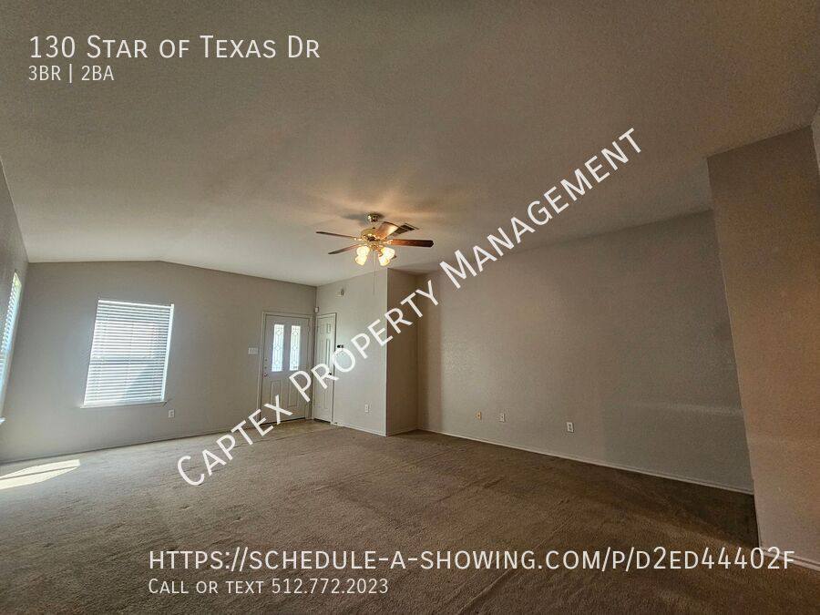House for rent at 130 Star of Texas Dr, Kyle, TX 78640