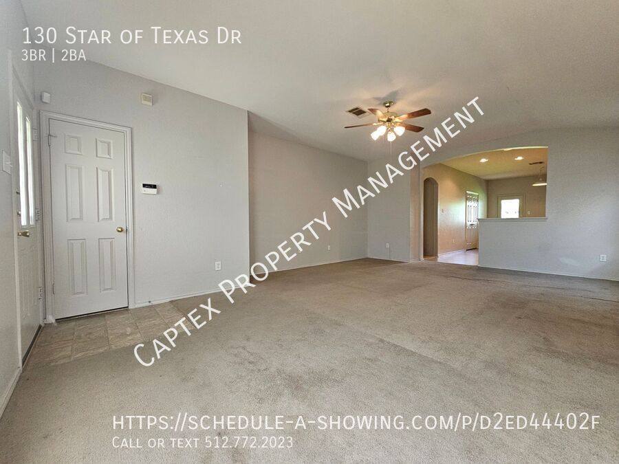 House for rent at 130 Star of Texas Dr, Kyle, TX 78640