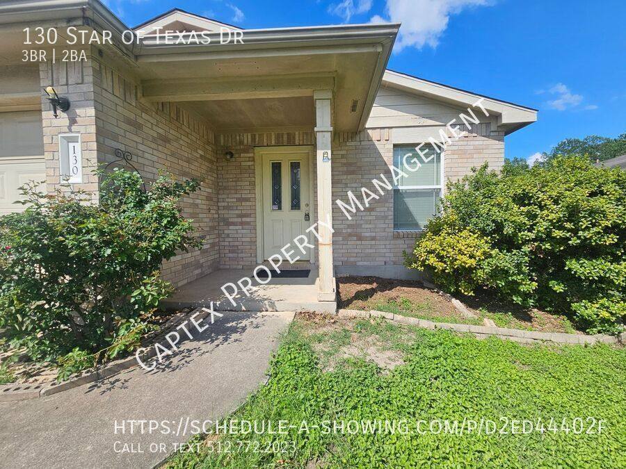 House for rent at 130 Star of Texas Dr, Kyle, TX 78640