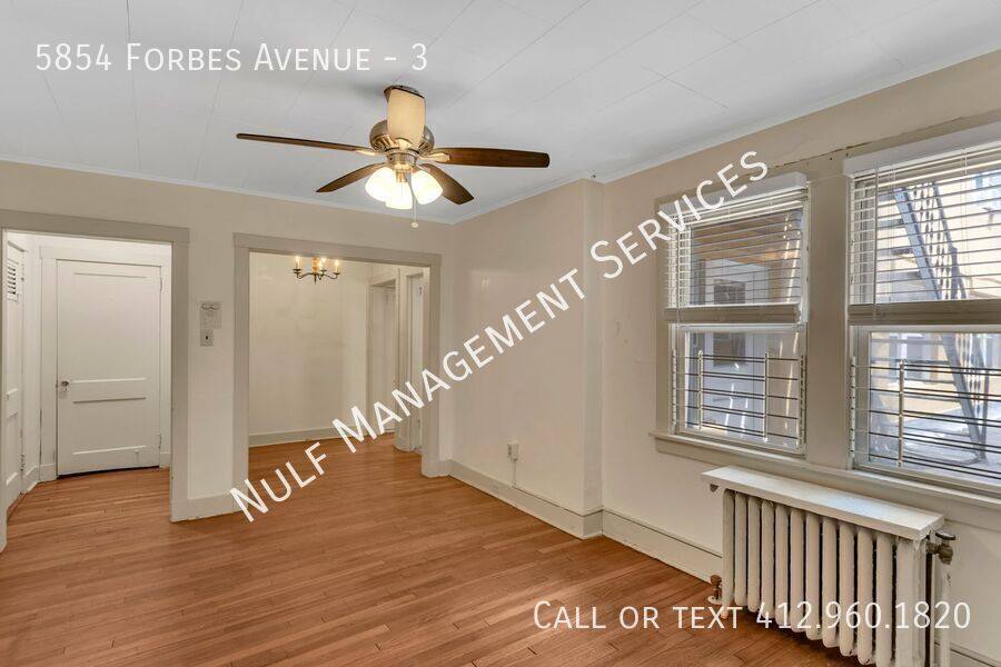 Apartment for rent at 5854 Forbes Ave #3, Pittsburgh, PA 15217