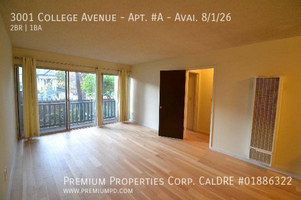 Apartment for rent at 3001 College Ave, Berkeley, CA 94705