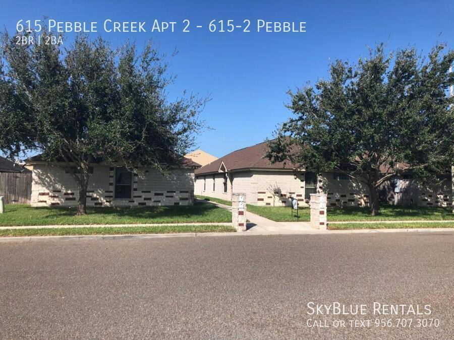 Apartment for rent at 615 Pebble Creek #2, Edinburg, TX 78541
