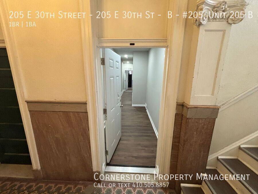 Apartment for rent at 205 E 30th St - B #205, Baltimore, MD 21218