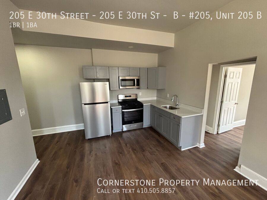 Apartment for rent at 205 E 30th St - B #205, Baltimore, MD 21218