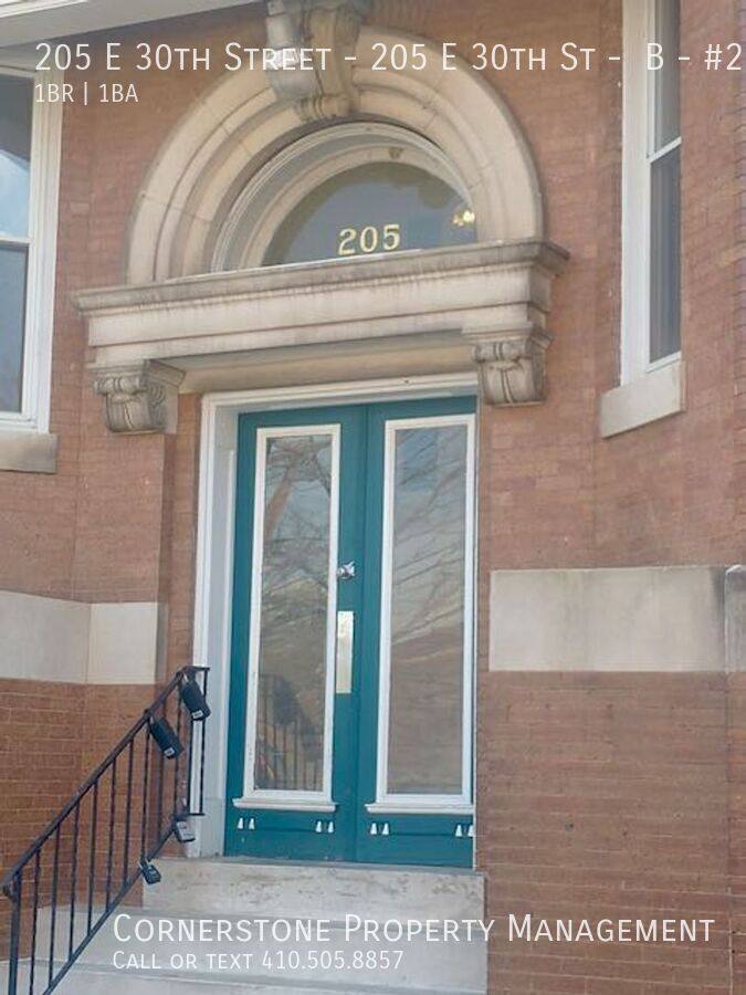 Apartment for rent at 205 E 30th St - B #205, Baltimore, MD 21218