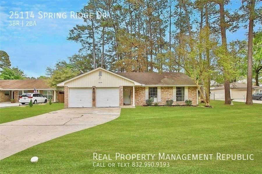 House for rent at 25114 Spring Ridge Dr, Spring, TX 77386
