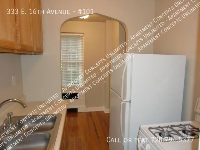 Apartment for rent at 333 E 16th Ave #101, Denver, CO 80203