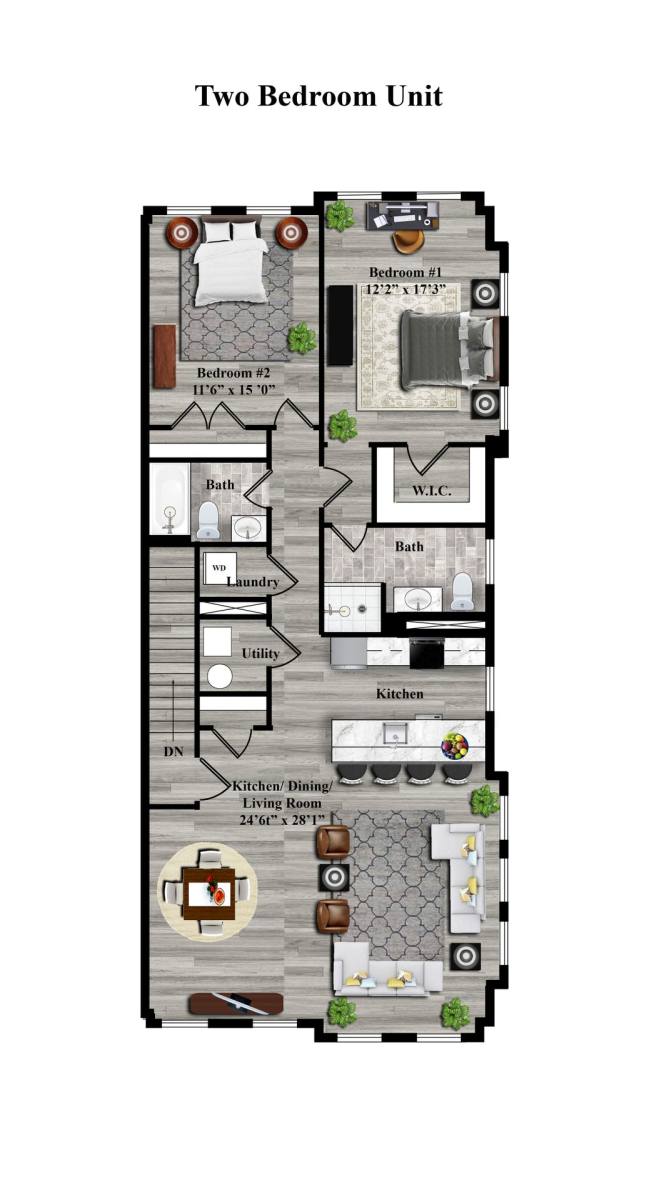 Apartment for rent at 85 Martin Luther King Ave, Morristown, NJ 07960