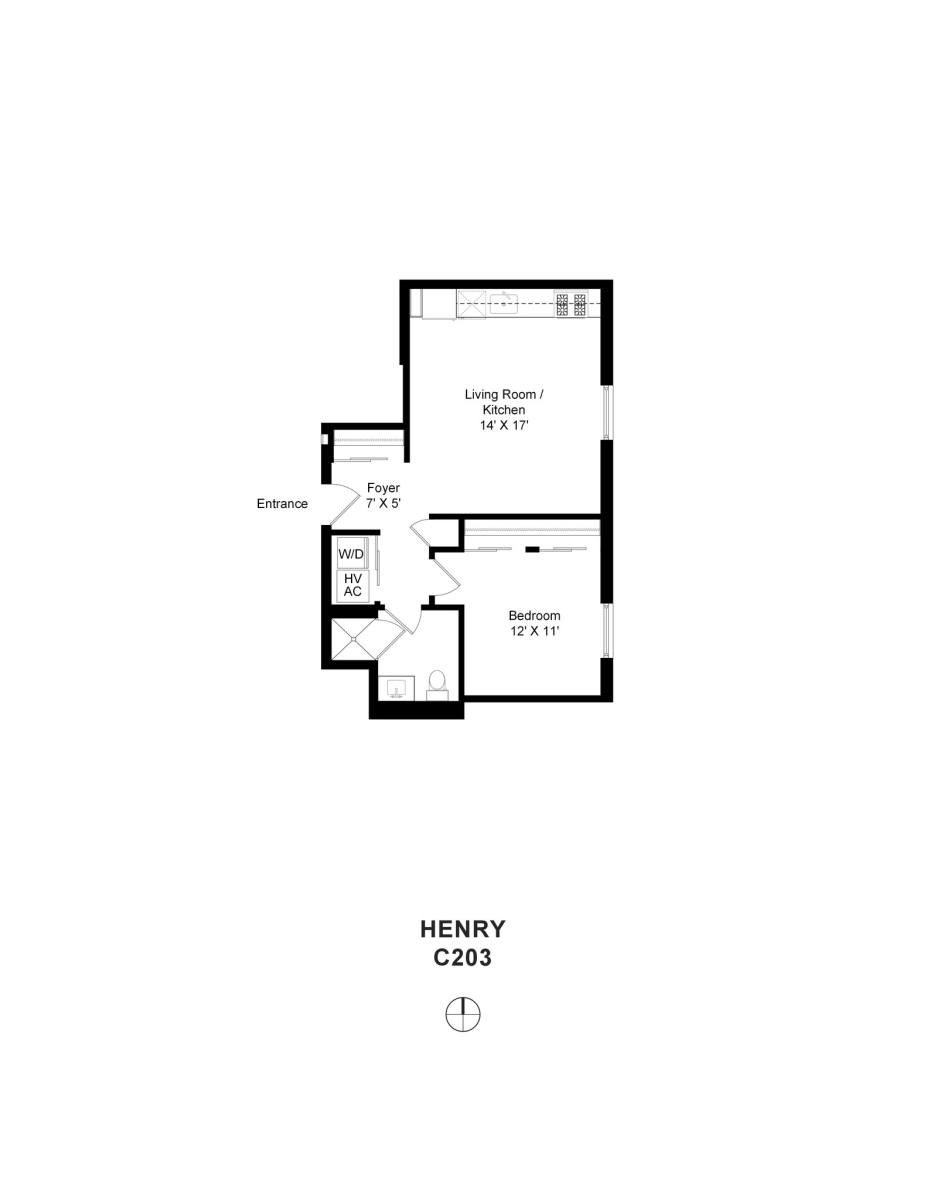 Apartment for rent at 4346 N Honore St #402, Chicago, IL 60613