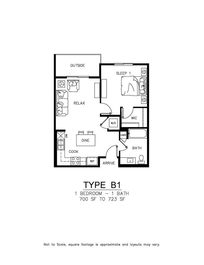 Apartment for rent at 7401 Lankershim Blvd, North Hollywood, CA 91605