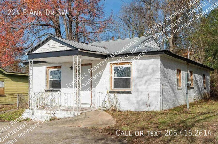 House for rent at 224 E Ann Dr SW, Birmingham, AL 35211