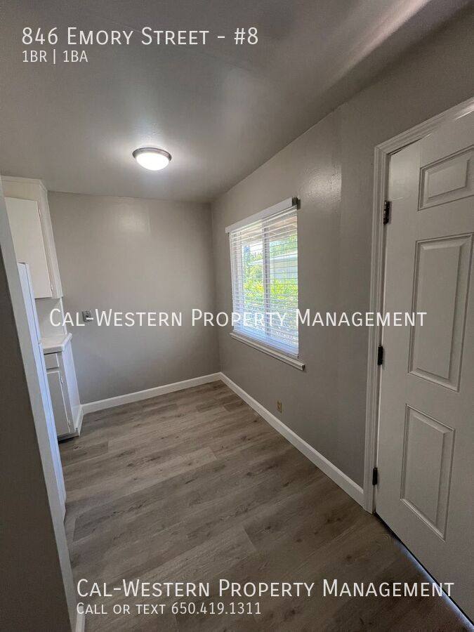 Apartment for rent at 846 Emory St #8, San Jose, CA 95126